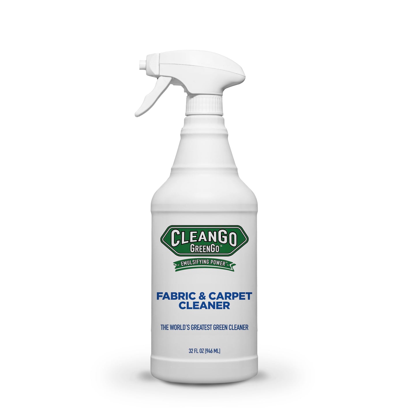 CLEANGO GREENGO Fabric & Carpet - Non-Toxic Upholstery Carpet Spot Cleaner and Stain Remover for Grease Red Wine Blood and Pet Stains. Eco-Friendly 32