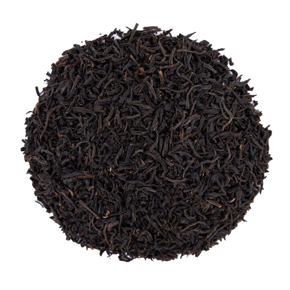 The Whistling Kettle Black Tea - Organic Energizing Caffeinated Black Tea - 4oz (76 servings) (Keemun Panda #1)