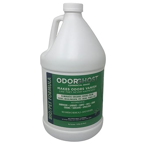 Multi-Surface Odor Eliminator - Odor Ghost - Eliminates Organic Based Odors - Resilient Flooring, Carpet, Tile, Grout, Countertops, Subfloor