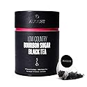 August Uncommon Low Country Bourbon Sugar Black Tea - Vegan Non-GMO Tea Bags - Energizing Southern Blend - Thoughtful Mothers Day Gifts for Tea Lovers