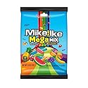 Mike & Ike MegaMix 10 Flavors (Chewy Assorted Fruit Flavored Candies) 5 Ounce Bag!!!! (Pack of 1, 5 Ounce)