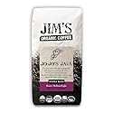 Jim’s Organic Coffee - Jo-Jo’s Java Blend - Medium/Light Roast, Whole Bean, 12 oz Bag