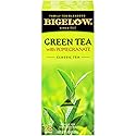 Bigelow Tea Green Tea with Pomegranate 28-Count Box (Pack of 1) Premium Green Tea with Pomegranate Rosehips Hibiscus Antioxidant-Rich All Natural