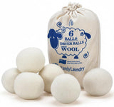 Handy Laundry Wool Dryer Balls - 2.5 Inch - Natural Fabric Softener, Reusable, Reduces Clothing Wrinkles and Saves Drying Time, Better Alternative