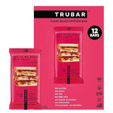TRUBAR Vegan Protein Bar, Get In My Belly Pb & Jelly, Gluten Free, Plant Based, High Fiber, Dairy Free, Low Fat, Non GMO, No Sugar Alcohols, 12G Lean