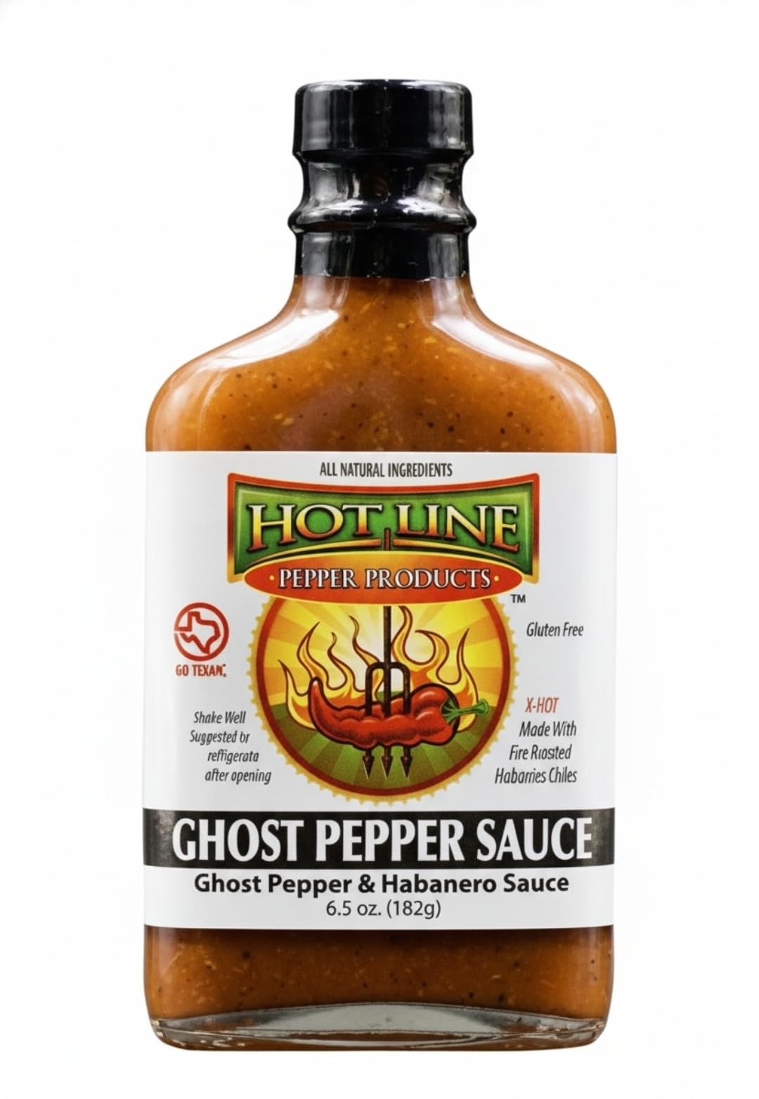 HOT LINE PEPPER PRODUCTS Sauce Ghost Pepper, 6.5 OZ
