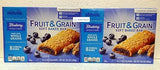 Millville Fruit & Grain Soft Baked Bar Blueberry Naturally Flavored 10.4oz 296g (Two Boxes)
