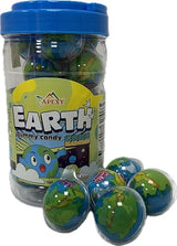 Apexy Sour Planet Gummies - with Fruity Liquid Center Eyeball Candy for Halloween, Birthday, Trick Or Treat, Party Candy - Jelly Filled Gummies, Fat