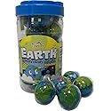 Apexy Sour Planet Gummies - with Fruity Liquid Center Eyeball Candy for Halloween, Birthday, Trick Or Treat, Party Candy - Jelly Filled Gummies, Fat