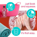 Soak Laundry Soap - 2 Pack Shop & Share | No Rinse, Plant Derived Hand Wash Detergent - 375 ml / 12 fl. oz, 75+ Washes (Scentless)