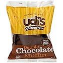 Udis Gluten Free Double Chocolate Muffin, 3 Ounce -- 36 per case.