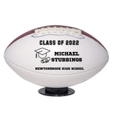 Personalized Custom Graduation 2024 Football Gift - Graduation Class of 2024 - Graduation Gift for Boy - Graduation Gift for Girl (Regulation