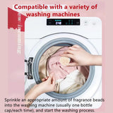 Laundry Scent Booster Beads for Washer, Long-Lasting Pink Clothes Perfume, Fresh & Soft, Clothes Fragrance Enhancer