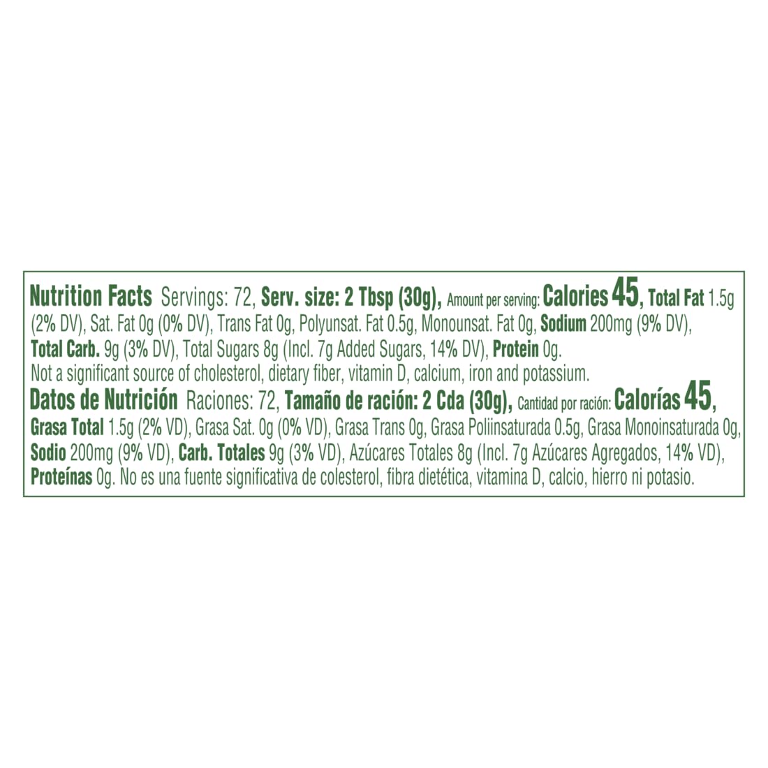 Knorr Professional Ready-to-Use Chipotle Barbecue Sauce Jug No added MSG, 0g Trans Fat, 0.5 gallons (Pack of 4)