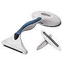 GLEENER Battery-Free 4-in-1 Fabric Shaver & Lint Brush | Ultimate Fuzz Remover | Adjustable Depiller Lint Remover for Clothing & Furniture (Slate