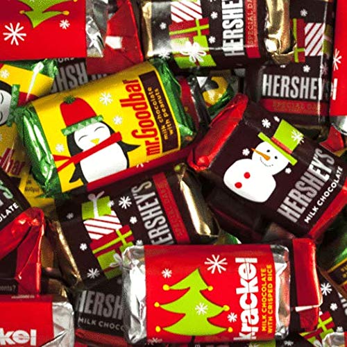 5lb Christmas Candy Miniatures Chocolate (Approx 270 pcs)