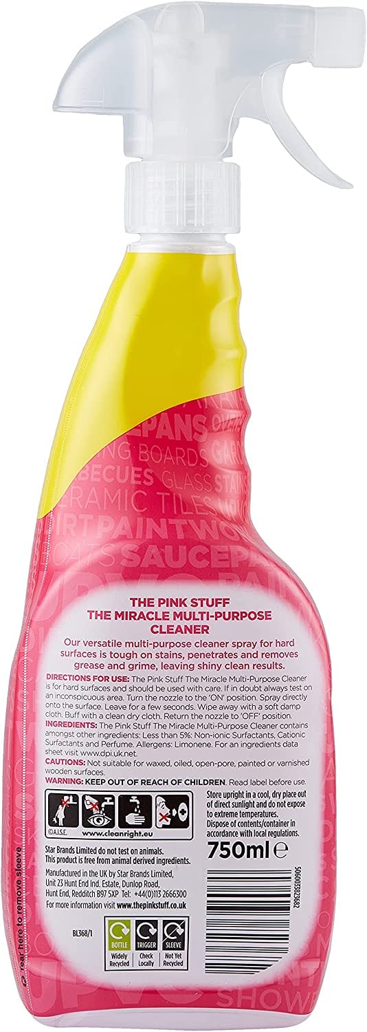 The Pink Stuff - The Miracle All Purpose Cleaning Paste… (Liquid spray)