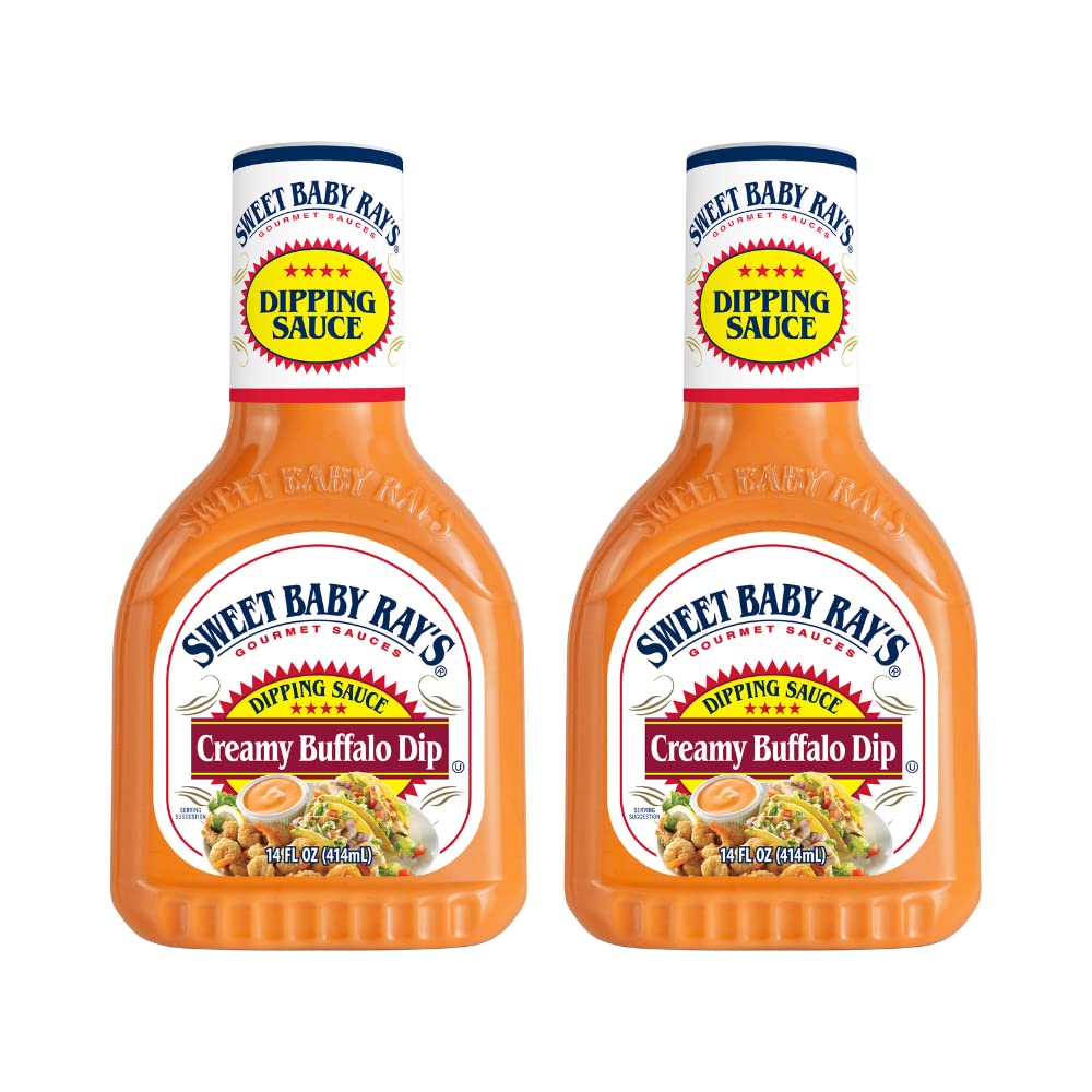Sweet Baby Ray's Dipping Sauce, Creamy Buffalo (14 Ounce (Pack of 2))