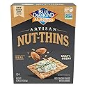Blue Diamond Almonds Artisan Nut Thins Cracker Crisps, Multi-Seeds, 4.25 Ounce (Pack of 12)