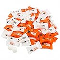 Fun Express Graduation Buttermints Individually Wrapped - 108 Orange Mint Candy Pieces for Party Favors & Candy Buffet | Vegan & Kosher Certified