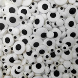 2 Bottles Candy Eyes Eyeballs - Cake Cupcake Toppers - Edible Baking Decorations for Cupcakes, Cakes, Cookies - Halloween, Christmas, Easter