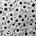 2 Bottles Candy Eyes Eyeballs - Cake Cupcake Toppers - Edible Baking Decorations for Cupcakes, Cakes, Cookies - Halloween, Christmas, Easter