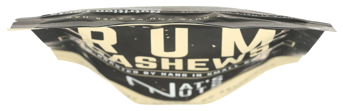 Nat's Nuts, Cashews Vanilla Rum, 4 Ounce