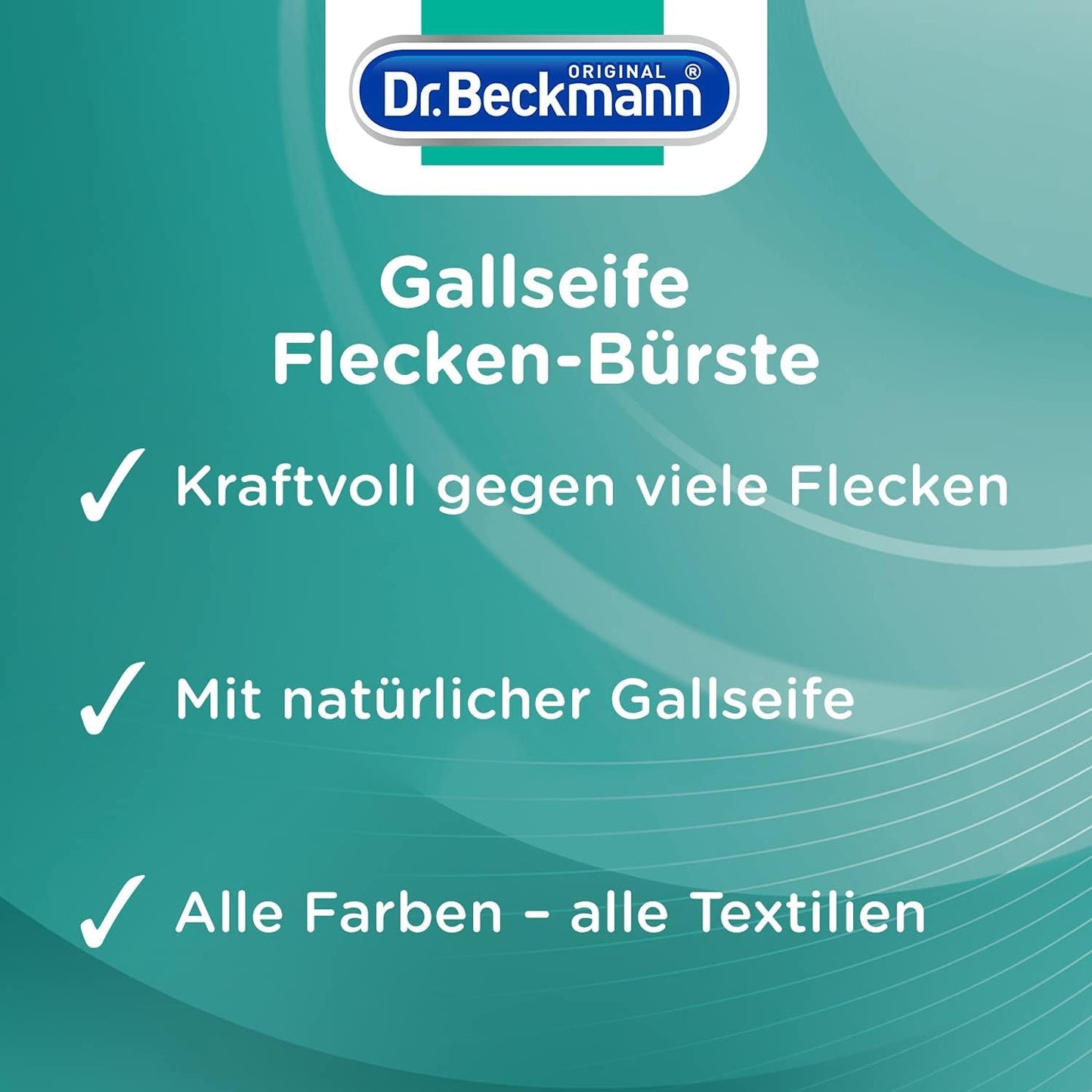 Dr.Beckmann Gallseife Gall Soap with stain brush-away -250ml