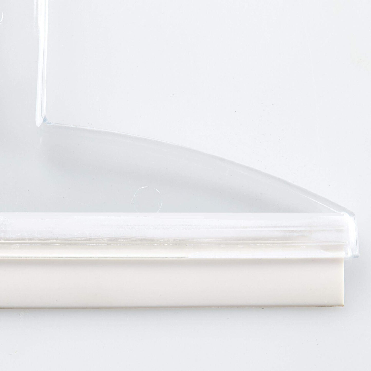 8" Clear Plastic Suction Squeegee Shower Window Cleaner