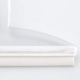 8" Clear Plastic Suction Squeegee Shower Window Cleaner
