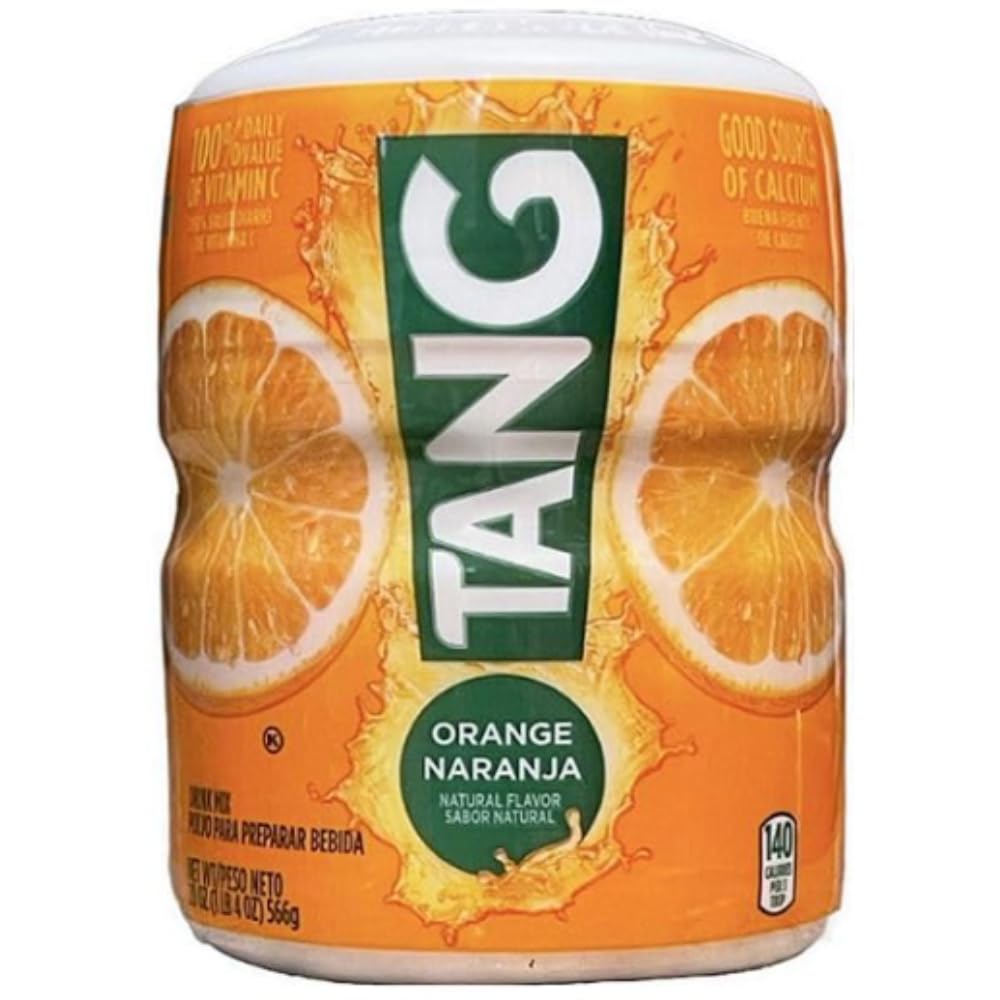 Orange Naranje Drink Mix - 20 oz Canister, (pack of 3), by Litezout