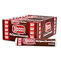 Necco Wafers, Chocolate Wafers Display Pack - Single Flavor Tray, Classic Chocolate Taste, Vintage Candy in Bulk Box - 2-Ounce Rolls (Pack of 24)