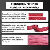 MKVNAQMV Commercial Riding Floor Scrubber Machine Front and Rear Scraper Blades Fits Tennant T300E T300 T260 Floor Scrubber Tennant-Squeegee Blade