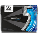 5, Gum Peppermint Cobalt Summer Travel Sugar Free Chewing Gum Refreshing Invigorating Minty Flavor Five Gum, 35 Stick Pack, 35 Count
