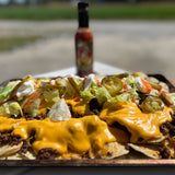 Grill Your As* Off Fire Chief Hot Sauce - 5oz Savory & Spicy Gourmet Sauce Made with Pure Peppers & Bold Spices - Best Hot Sauce for Tacos, Burgers