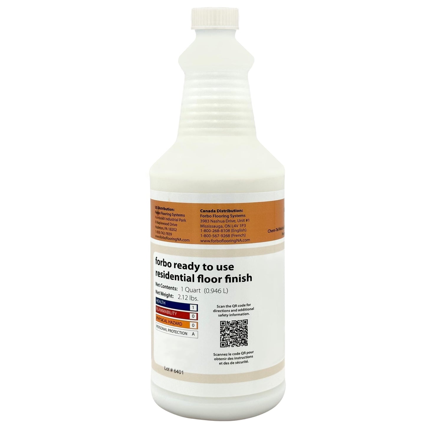 Forbo Residential Marmoleum Linoleum Floor Finish - Quart by Forbo Flooring Systems