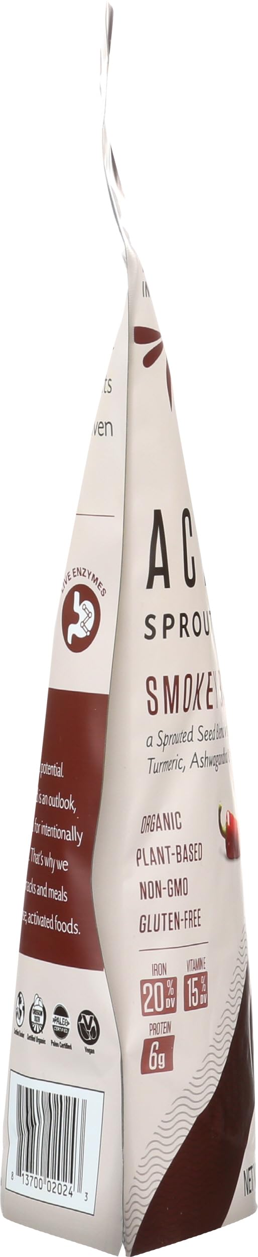 Living Intentions, Seeds Smokey BBQ Organic, 8 Ounce