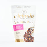 Double Chocolate Sea Salt Granola - 9oz, Grain-Free, Keto, Zero Sugar Added, zero oats - Superfood Snack with Rich Chocolate, Gluten-Free, made