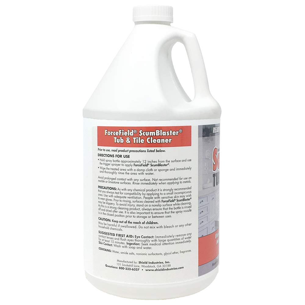 ForceField ScumBlaster Tub and Tile Cleaner Ready To Use 1 Gallon