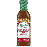 Walden Farms Sun Dried Tomato Vinaigrette - Calorie-Free, Low Carb, Keto-Friendly, Vegan, Sugar-Free Dressing with Rich Tomato & Herb Flavor - 12 oz