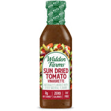 Walden Farms Sun Dried Tomato Vinaigrette - Calorie-Free, Low Carb, Keto-Friendly, Vegan, Sugar-Free Dressing with Rich Tomato & Herb Flavor - 12 oz