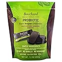 Bouchard Probiotic Dark Belgian Chocolate (72% Cacao) | Individually Wrapped in Resealable Bag | No Soy, No Vanilla, No Nonsense | Non-GMO, Gluten