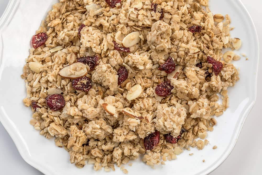 Amish Made Wholesome All Natural Granola Cereal Snack Cranberry Almond Pack of 2