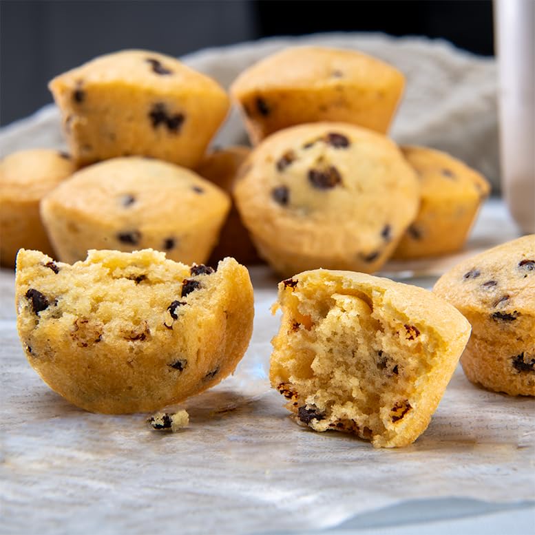 Katz Gluten Free Chocolate Chip Muffin Snacks | Dairy Free, Nut Free, Soy Free, Gluten Free | Kosher (1 Pack, 6 Ounce)