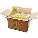 BjornQorn Mini Bag 30-Pack Cloudy (Salty) Popcorn - Vegan & Gluten-Free - Slow Roasted and Salted - (30 1oz bags)