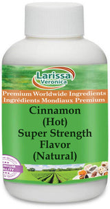 Cinnamon (Hot) Super Strength Flavor (Natural) (16 oz, ZIN: 527643) - 2 Pack
