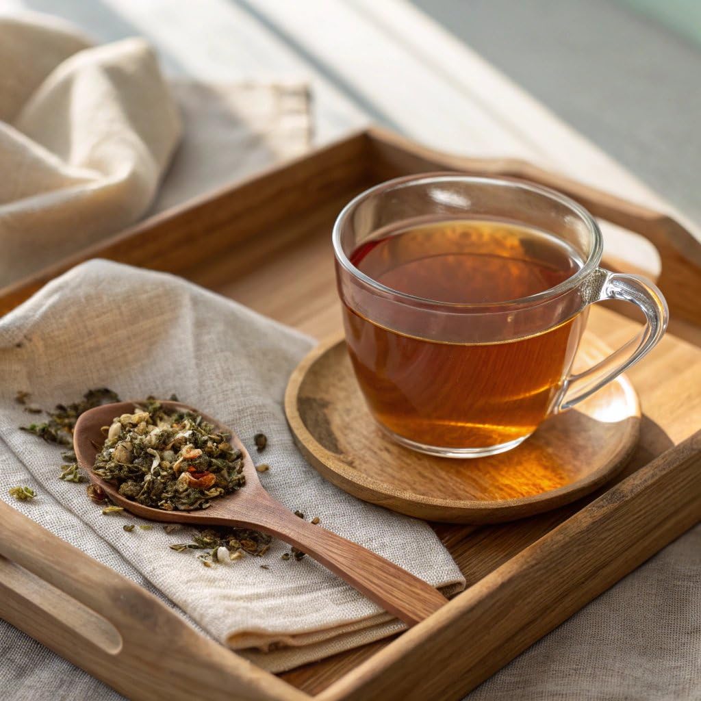 Calming Blends Diverticulitis Tea | Organic Loose Leaf Tea, Caffeine Free | 36 Cups | Made In USA