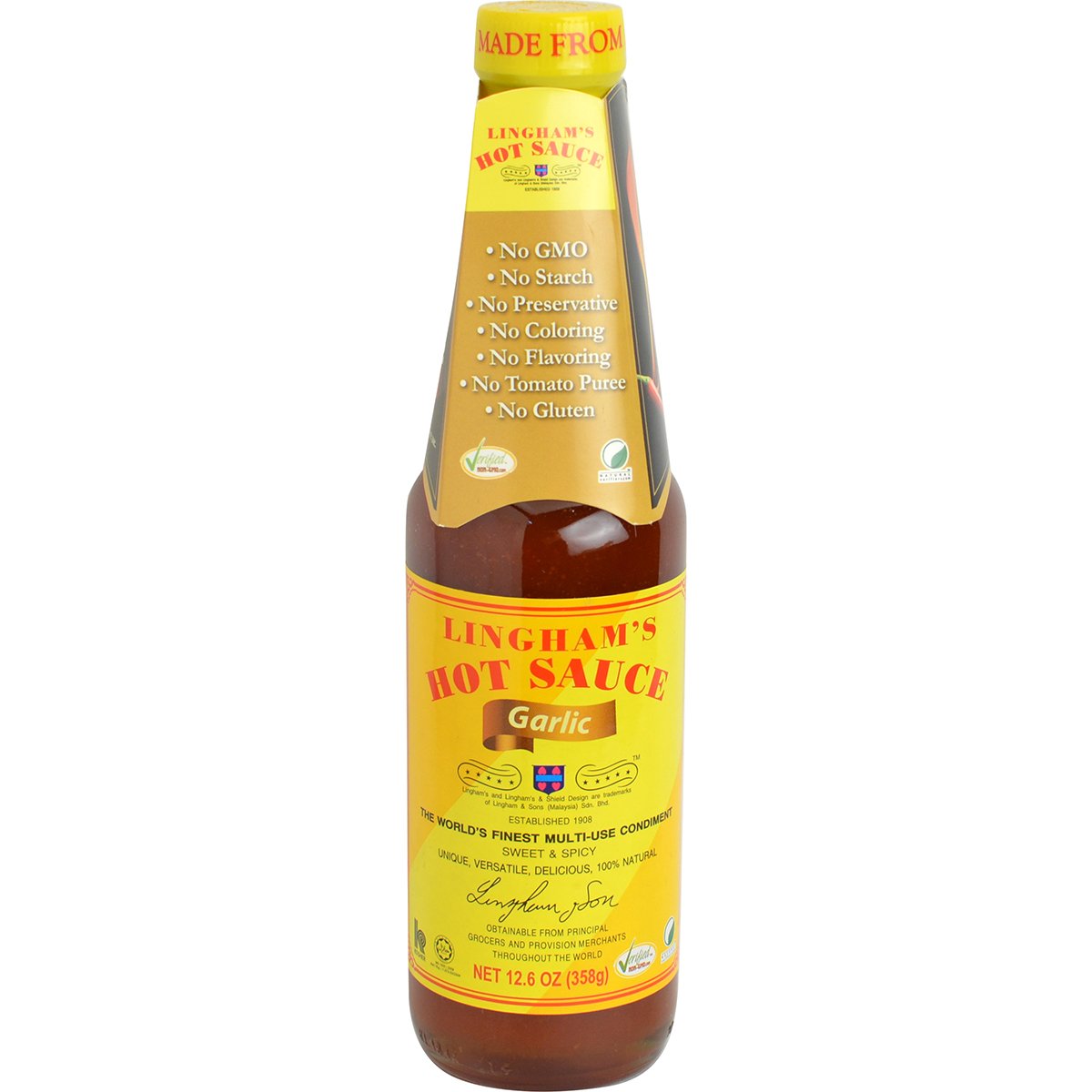 SAUCE HOT GARLIC 12.6OZ