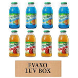 LUV BOX- variety Everfresh Juice 16 oz. pack of 8 , Everfresh Island Punch , Everfresh 100% Apple Juice. by evaxo