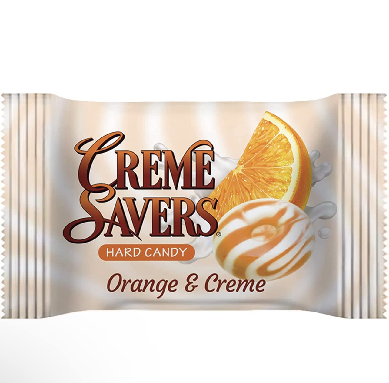 Creme Savers Strawberries and Oranges Creme Savers Hard Candy | 12 OZ Total - 4 bags